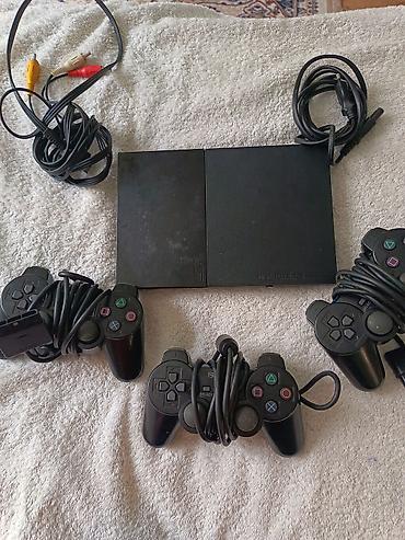 plastation 1: PlayStation 2 Slim komplekti - Konsol: Sony PlayStation 2 Slim (SCPH — 3