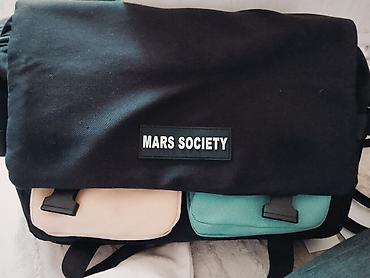 сколько стоит сумка шоппер: Сумка-мессенджер Mars Society - Цвет: черный корпус, внешние карманы — 1