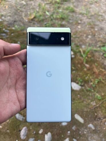Google: Google Pixel 6, Новый, 128 ГБ, цвет - Белый, 1 SIM, eSIM