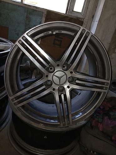 Дисктер: Куйма Дисктер R 18 Mercedes-Benz, Комплект, тешиктери - 5, Колдонулган — 1