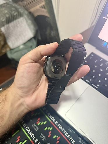 Smart saatlar: Apple Watch Ultra 3 - Black Titanium Çox az istifadə olunub Pil — 3