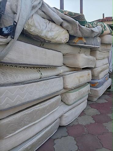 tek çarpayı: Oğlan və qız üçün, İşlənmiş, Çarpayı, Matras ilə, Siyirməsiz, Dəmir — 3