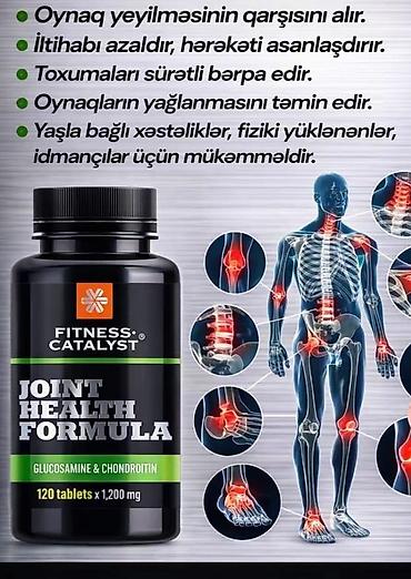 Məhsul: Fitness Catalyst – Joint Health Formula Tərkib: Glukozamin