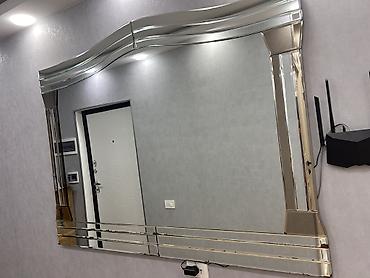 2ci el perde: Güzgü Divar üçün, Düzbucaqlı, Dekorativ — 3