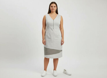 długie spódnice dla niskich osób: QUIOSQUE, Women`s dress, size XL
