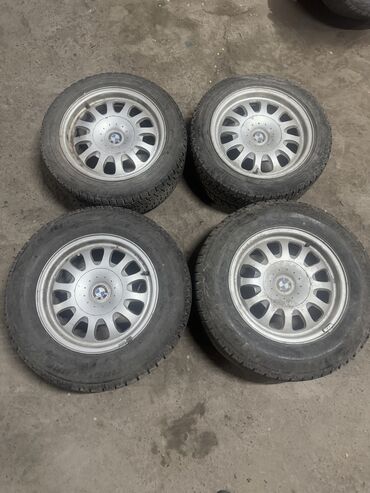 Колеса в сборе: Колеса в сборе 215 / 65 / R 15, Зима, Б/у, Комплект, Легковые, Литые, отверстий - 5