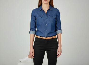 Shirts: Women`s shirt, size S