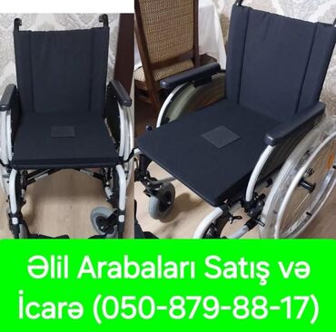 Avadanlığın icarəsi: Əlil arabalari icare ve satiş