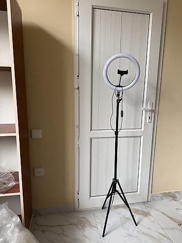LED ring işıq seti – tripod və telefon tutacağı ilə - Dairəvi LED