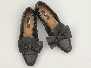 buty na platformie czarne ccc: Marks & Spencer, Półbuty damskie, rozmiar 37