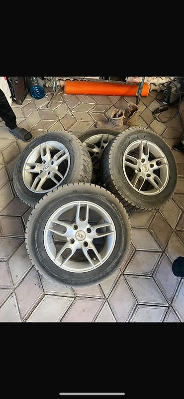215 65 16 с: Колеса в сборе R 15, Зима, Б/у, Комплект, Легковые, Литые, отверстий - 5 — 5