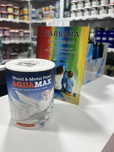 parkside benzinski trimer: MAXIMA AquaMax – univerzalni emajl za drvo i metal - Tip: vodeni — 1