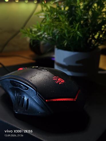Игровая мышь A4Tech Bloody (проводная) - Эргономичный корпус для