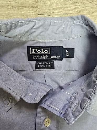 pull and: Мужская рубашка, L, Polo Ralph Lauren, Б/у, цвет - Белый, Самовывоз — 8
