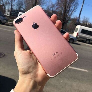 iphone 5s gold 16 gb: IPhone 7 Plus, Б/у, 128 ГБ, Розовый, Чехол, Кабель, 75 %