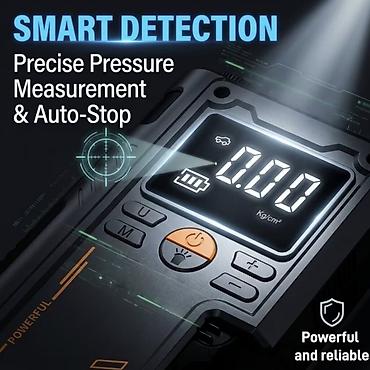 pres aparati: 10‑u 1-də Avtostarter və Hava Kompressoru Çoxfunksiyalı portativ — 10