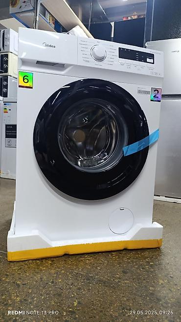 Automatic washing machines: Стиральная машина автомат, Новый, Midea, До 6 кг, Фронтальная, Оптом at lalafo.kg — 8 Automatic washing machines: Стиральная машина автомат, Новый, Midea, До 6 кг, Фронтальная, Оптом — 8