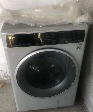 автомат стирал: Кир жуучу машина LG, Колдонулган, Автомат, 7 кг чейин, Толук өлчөм