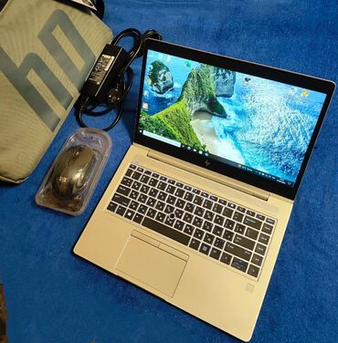 ноутбук на райзен 9: Ноутбук, HP, 16 ГБ ОЭТ, AMD Ryzen 7, 14 ", Колдонулган, Жумуш, окуу үчүн, эс тутум NVMe SSD