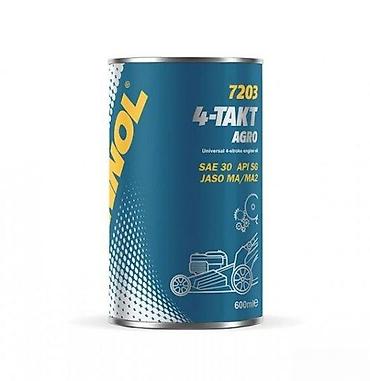 koristen: Ulje za četvorotaktne motore – Mannol 7203 4-TAKT AGRO, 600 ml - — 1