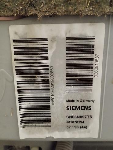 siemens cf110: Siemens SN66N097TR qabyuyan maşın – Almaniyada istehsal — 2