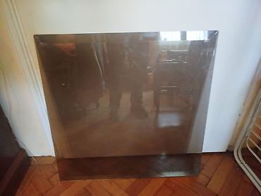 Postolja za stolove: Ogledalo braon staklo sa efektom ogledala. Dimenzije oko 64,4 cm x 64 — 6