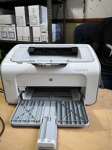 apple mac mini: HP LaserJet P1102 monoxrom lazer printer - Sənəd çapı üçün kompakt — 1