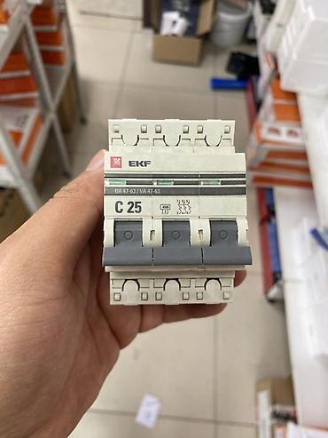 Автоматический выключатель EKF BA 47-63 / VA 47-63 - Ток: 25 А -