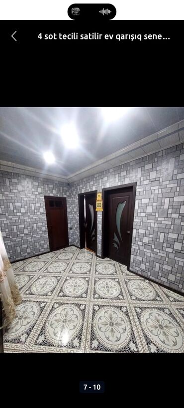 Həyət evləri və villaların satışı: 5 sot torpaq sahəsində iki mərtəbəli fərdi yaşayış evi. TEZE CORAT - — 9