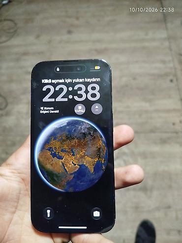 ayfon 17 pro qiymeti: IPhone 14 Pro, Qara, Face ID — 5