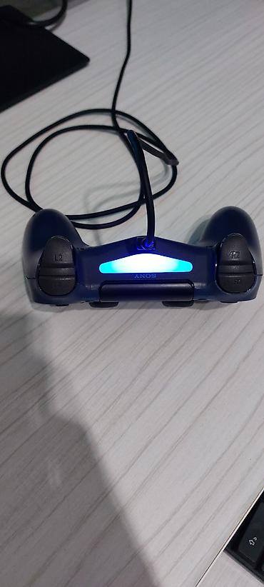 Video oyunlar üçün aksesuarlar: Midnight Blue ps4 controller. Tam original Tam ideal — 3