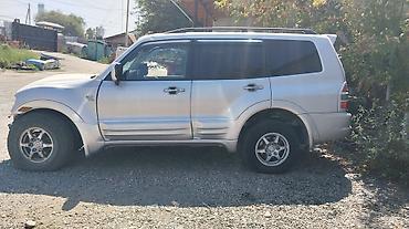Двери и комплектующие: Mitsubishi Montero (Pajero) III, серебристый, 5‑дверный внедорожник — 2