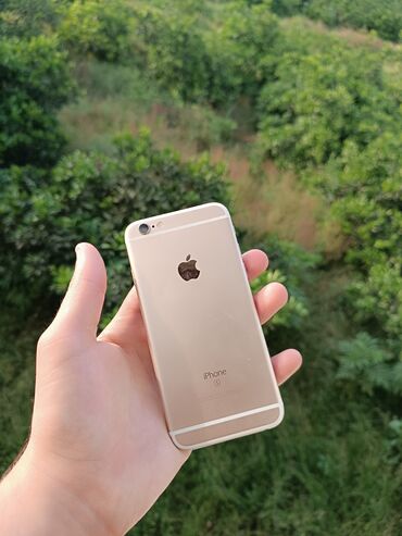telefon alti: IPhone 6s, 128 ГБ, Золотой, Битый