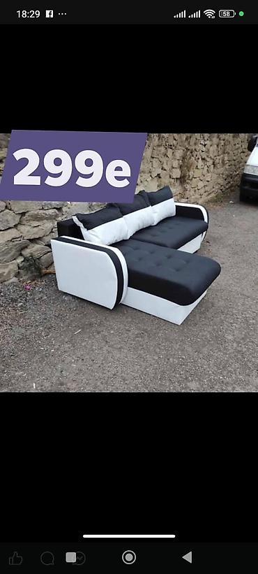 Ugaone garniture: Ugaona garnitura sa ležajem i tabure/ottoman nastavkom - Dimenzije — 13