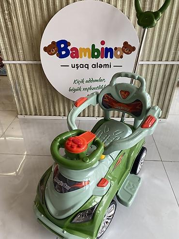 oyuncaqlar masin: Uşaq itələmə maşını – “Magic Car” - 1–4 yaş uşaqlar üçün uyğun — 2