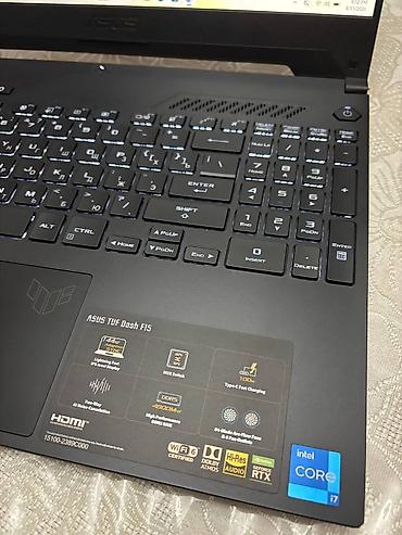 rtx 3070 laptop: Yeni ASUS TUF Gaming, 15.6 ", Intel Core i7, 512 GB, Ünvandan götürmə, Pulsuz çatdırılma, Rayonlara çatdırılma — 7
