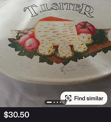 Kuhinjski setovi: Tanjiri za sireve iz 70,80ih.godina. Tanjiri nemacki za — 2