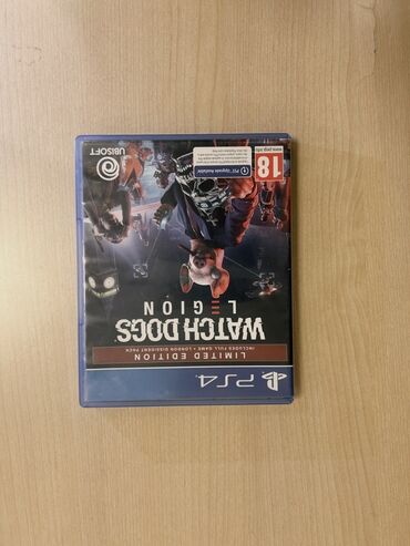 часы с экраном: Watch Dogs: Legion – Limited Edition для PS4 - Регион: европейское