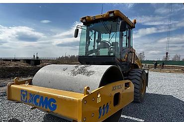 банер фото: Аренда дорожного катка XCMG XS163J - Масса: 16 тонн - Год выпуска — 3