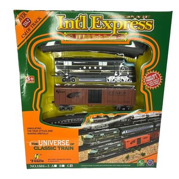 игрушка машинка: Игрушечная железная дорога Int'l Express universe classic train [