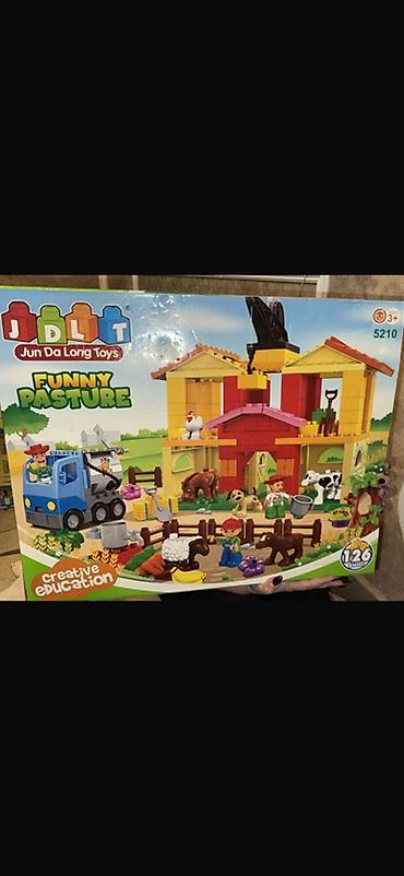 mafia kart oyunu: Məhsul: JDLT Jun Da Long Toys – Funny Pasture konstruksiya dəsti — 1