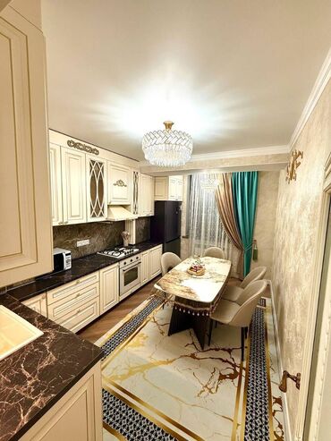 1 комнатные квартира в аренду: 3 комнаты, 78 м², Элитка, 2 этаж, Евроремонт