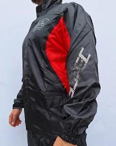 Šuškavci: Muški dvodelni kišni komplet – jakna i pantalone - Materijal: lagani — 21