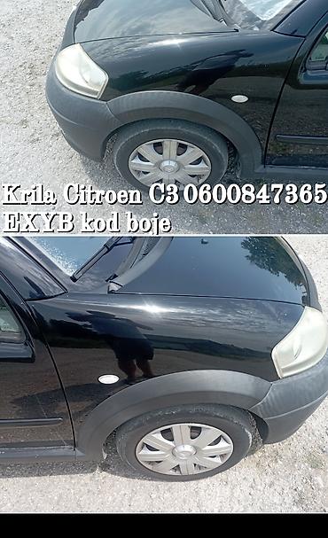 c4 2005: Krila (prednja blatobrana) za Citroën C3 - Model: Citroën C3 - Deo — 1
