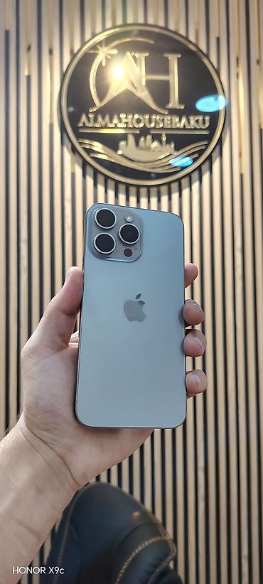 apple ipad pro: IPhone 15 Pro Max, 512 GB, Natural Titanium, Face ID, Sənədlərlə, Zəmanət — 1