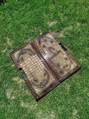 Nərdlər: Taxta Nərd-Taxta (Backgammon) dəsti - Material: keyfiyyətli ağac — 3