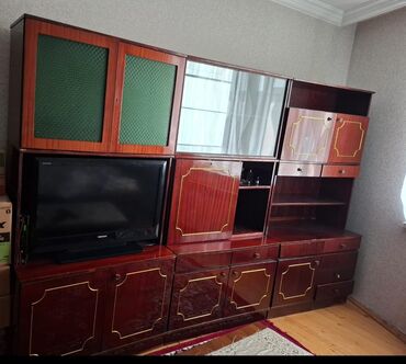 qonağ otağı mebeli: Açılan, 6 qapı Düz dolab, Stenka