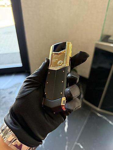 silver et ceken: Vertu 4 GB, rəng - Qızılı, Düyməli — 10