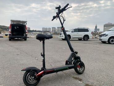 Elektrikli samokatlar: İşlənmiş Elektrik samokat 10", > 1000 Vt, > 45 km/s, Ünvandan götürmə — 12