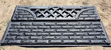 Формы для материалов: Формы для изготовления декоративного забора из бетона или гипса — 19